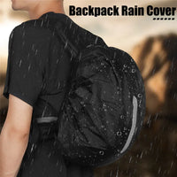 WEST BIKING Waterproof Bicycle Bag Rain Cover Reflective Shoulder Backpack cover For 8-17L Sport Cycling Travel Backpack