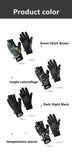 Winter Outdoor Roadside Fishing Gloves For Men Dew finger Anti slip and Velvet Warm Windproof and Cold proof Cycling Gloves