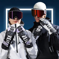 Winter Skiing Gloves Non-slip Waterproof Windproof Touchscreen Warm Mittens for Men Women Outdoor Sports Snowboarding Cycling