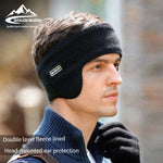 Winter Sport Headband Ear Warmer Skiing Hiking Cycling Workout Climbing Outdoor Fleece Warmth Cold-Proof Ear Protection Unisex