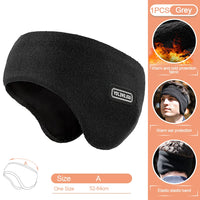 Winter Sport Headband Ear Warmer Skiing Hiking Cycling Workout Climbing Outdoor Fleece Warmth Cold-Proof Ear Protection Unisex