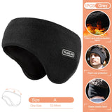 Winter Sport Headband Ear Warmer Skiing Hiking Cycling Workout Climbing Outdoor Fleece Warmth Cold-Proof Ear Protection Unisex