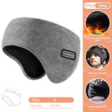 Winter Sport Headband Ear Warmer Skiing Hiking Cycling Workout Climbing Outdoor Fleece Warmth Cold-Proof Ear Protection Unisex