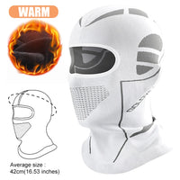 Ski Upgraded Mask Motorcycle Riding Full Face Mask Neck Warmer Winter Warm Balaclava Windproof Cycling Cap Outdoor Run Skiing Mask Hat