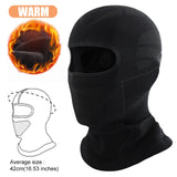 Ski Upgraded Mask Motorcycle Riding Full Face Mask Neck Warmer Winter Warm Balaclava Windproof Cycling Cap Outdoor Run Skiing Mask Hat