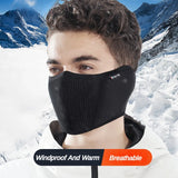 Winter Warm Austrian Velvet Plus Velvet Mask Dustproof Balaclava Windproof Riding Mask Suitable for Outdoor Cycling and Skiing