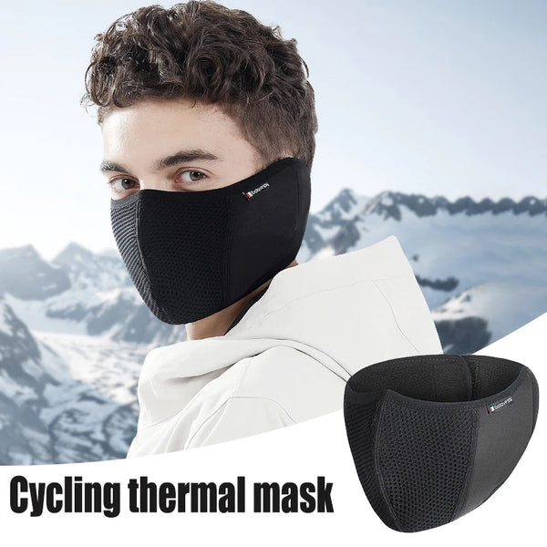 Winter Warm Austrian Velvet Plus Velvet Mask Dustproof Balaclava Windproof Riding Mask Suitable for Outdoor Cycling and Skiing