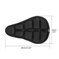 EVA Bike Seat Cover Padded Bicycles Saddle Covers Comfortable Exercise Bike Seat Cushion Cover