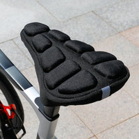 EVA Bike Seat Cover Padded Bicycles Saddle Covers Comfortable Exercise Bike Seat Cushion Cover