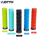 1 Pair Handlebar Grips MTB Mountain Bike Cycle Bicycle Lock handle Grips Durable BMX Rubber Grip Anti-Slip Parts