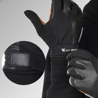 Full Finger Winter Warm Cycling Gloves Motorcycle Bicycle Bike Outdoor Sports Skiing Touch Screen