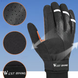 Full Finger Winter Warm Cycling Gloves Motorcycle Bicycle Bike Outdoor Sports Skiing Touch Screen