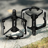 Aluminum Alloy 3 Bearings Bicycle Pedals  MTB Mountain Road BMX Bike Flat Pedals Anti-slip