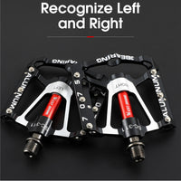 Aluminium Alloy Bicycle Pedals BMX MTB Road Bike Pedals Ultralight Anti-Slip Sealed Bearing