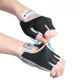 Fitness Gloves Half-finger Outdoor Sports Non-slip Shock-absorbing Palm Protector Breathable Cycling Gloves