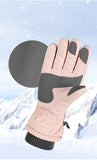 Winter Ski Warm Gloves Men and Women Outdoor Riding Touch Screen Padded Cold Wind Electric Car Gloves