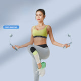 Adjustable Jump Rope Cordless Skipping Rope Weighted Gym Fitness Home Aerobic Exercise Workout