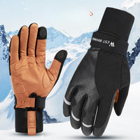 Full Finger Winter Warm Cycling Gloves Motorcycle Bicycle Bike Outdoor Sports Skiing Touch Screen