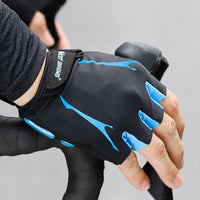 GEL Half Finger Cycling Gloves Bicycle Bike Outdoor Sports Gloves Liquid Silicone Non-slip Breathable