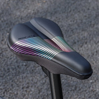 Gel Silicone Bicycle Saddle Cover MTB Road Bike Seat Cushion Cover Waterproof PU Leather Thicken Memory Foam Anti-Slip