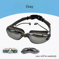 Swimming Goggles Men Women Professional Pool Glasses Adults Anti Fog UV Protection Optical Waterproof Swim Eyewear with Earplug