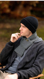 High Quality Men Scarf Winter Imitation Mohair Cashmere Muffler  Outdoor Leisure Warm Knit Soft Simple Shawl Male Japanese Teen