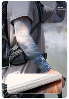 Sunscreen Sleeves Ice Silk Men's Outdoor Cycling Fishing Non-slip Breathable Sports and Fitness Arms