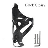 1PCS Carbon Fiber Bicycle Ultralig Water Bottle Cage MTB Road Bike Bottle Holder Cycle Equipment Matte/light