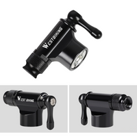 Cycling Bicycle Mini Hand Pump CO2 Inflator MTB Road Bike Ball Tyre Tube Pump Schrader Presta Valve