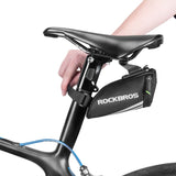 ROCKBROS Bike Saddle Bag Bicycle Seatpost Seat Bag MTB Road Bike Tail Bag Panniers