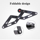 Cycling Bicycle Lock Alloy Steel Folding Lock MTB Road Bike Lock Anti-theft Lock Password Lock Safe Cycling Accessories