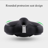 GEL Bicycle Saddle Breathable MTB Road Bike Front Seat Cushion Reflective Tape Shock Absorbing System