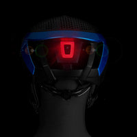 ROCKBROS Bike Light Cycling Helmet Taillight Bicycle Rear Light Safety Night Riding Lamp Waterproof LED USB Rechargeable