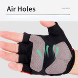 Half Finger Cycling Gloves Outdoor Sports Gloves Bicycle Bike Glove Breathable Anti-slip Anti-sweat Anti-shock Men Women