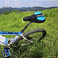 ROCKBROS Gel Bicycle Saddle Cover MTB Mountain Road Bike Seat Cover Cushion Liquid Silicone Soft Sponge Breathable