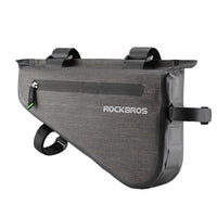 ROCKBROS Bicycle Frame Bag MTB Road Bike Triangle Bag Pouch Pannier Large Capacity Waterproof Bike Accessories