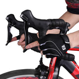 ROCKBROS Cycling Gloves Half Finger Bike Bicycle Sports Gloves Shockproof Breathable Men Women Cycling Equipment