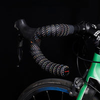 Cycling Racing Bicycle Drop Handlebar Tape Road Bike Handle Bar Tape Wrap End Plug Anti-slip Silica Gel EVA Shock Absorption