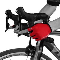 ROCKBROS Cycling Gloves Half Finger Bicycle Gloves Shockproof Breathable MTB Mountain Road Bike Gloves Men Sports Clothings