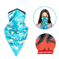 Summer Outdoor Sports Scarf Scarves Balaclava Cycling Bandana Headwear Ride Neck Tube Face Mask Bike Triangle Headband