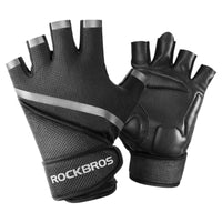 Half Finger Fitness Gloves Cycling Sport Bcycle Bike Golves Gym Dumbbell Fitness Equipment Bracer Golves