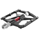 3 Bearings Bicycle Pedals Mountain Road Bike Pedals Platform Flat Alloy 9/16" Pedals Non-Slip