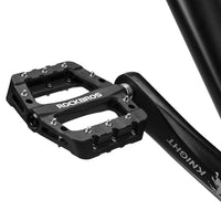 ROCKBROS Ultralight Nylon Bicycle Flat Pedals BMX MTB Road Bike Platform Pedals Seal Bearings