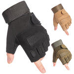 Army Military Fingerless Tactical Gloves Fitness Gym Men Women Antiskid Anti-Slip Cycling Half Finger Gloves