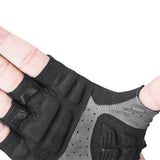 ROCKBROS Half Finger Cycling Gloves MTB Bicycle Sports Gloves Gel Pad Anti-Shock Breathable Men