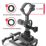 360 Rotatable Aluminum Alloy Motorcycle Bicycle Bike Phone Holder Cell Mobil Phone Computer GPS Bracket Stand Mount Support Universal