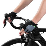 ROCKBROS Half Finger Cycling Gloves MTB Bicycle Sports Gloves Gel Pad Anti-Shock Breathable Men