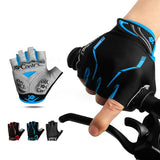 Cycling Gloves Half Finger Mens Women's Summer Sports Shockproof Road Bike MTB Mountain Bike Gloves GEL MTB Bicycle Gloves Breathable