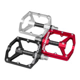 ROCKBROS Aluminum Alloy Bicycle Flat Pedals MTB Road Bike e-Bike City Bike BMX Platform Pedals Non-slip Seal Bearing Dustproof