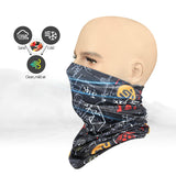 Cycling Bandana Bicycle Headband Scarf Fleece Winter Thermal Outdoor Sports Headwear Bike Neck Mask